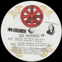 LIBERTAS (2) : USE Movement EP (12", EP, Ltd, Num)