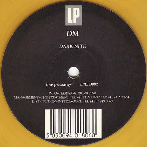Dominic Moir : Dark Nite (10", S/Sided, Yel)