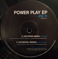 Various : Power Play EP Volume III (3x12")