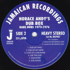 Horace Andy : Dub Box  - Rare Dubs 1973-1976 (LP, Comp)