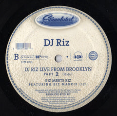 DJ Riz : Live From Brooklyn (12", P/Mixed)