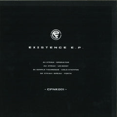 Xtrah : The Existence E.P. (12", EP)