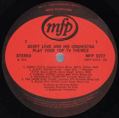Geoff Love And His Orchestra* : Your Top TV Themes (LP)