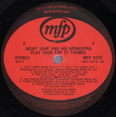Geoff Love And His Orchestra* : Your Top TV Themes (LP)