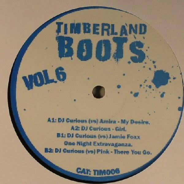 DJ Curious (2) : Timberland Boots Vol. 6 (12", Unofficial)