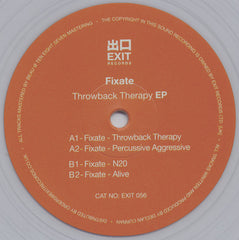 Fixate (2) : Throwback Therapy EP (12", EP, Cle)