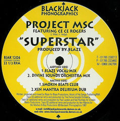 Project MSC Featuring Ce Ce Rogers : Superstar (12")
