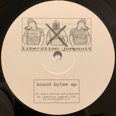Liberation Jumpsuit : Sound Bytes EP (12", EP, Ltd)