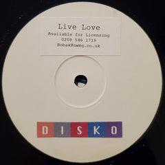 Solar (6) vs. Audiofly : Live Love (12", S/Sided, W/Lbl)