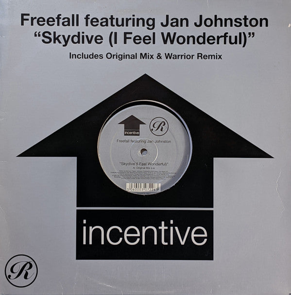 Freefall Featuring Jan Johnston : Skydive (I Feel Wonderful) (12")