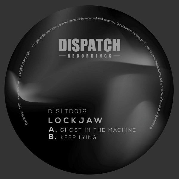 Lockjaw (8) : Ghost In The machine / Keep Lying (10", Single)