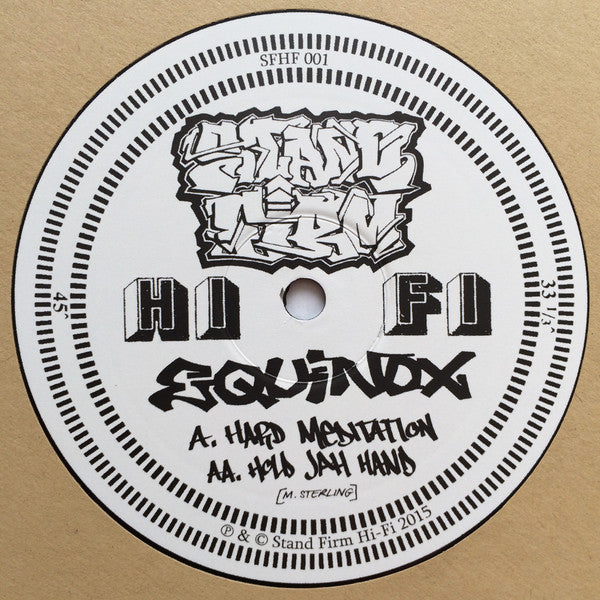 Equinox (3) : Hard Meditation / Hold Jah Hand (12")