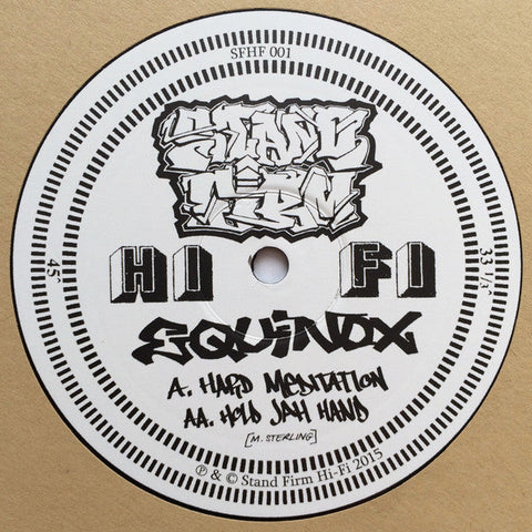 Equinox (3) : Hard Meditation / Hold Jah Hand (12")