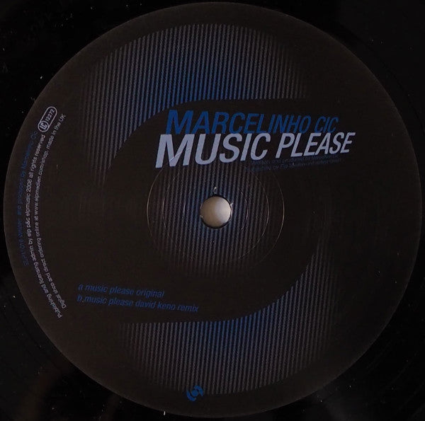 Marcelinho Cic : Music Please (12")