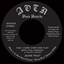 Jeanie Tracy : Can I Come Over And Play With You Tonight / Hot (For Your Love) (7", RE)