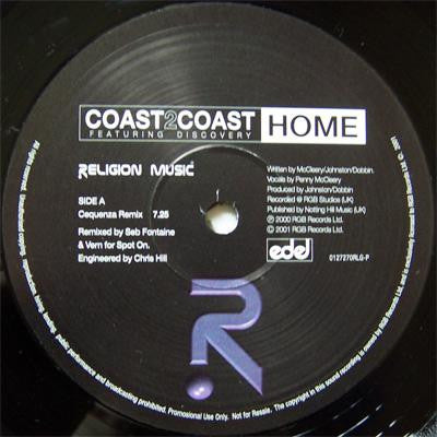 Coast 2 Coast Featuring Discovery (4) : Home (12", Promo, Dis)