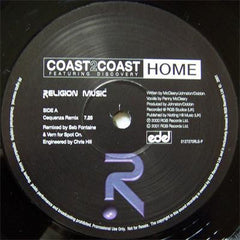 Coast 2 Coast Featuring Discovery (4) : Home (12", Promo, Dis)