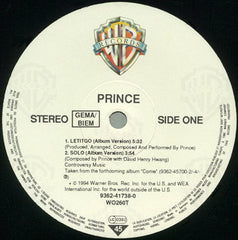 Prince : Letitgo (12", Single)