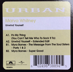 Marva Whitney / Myra Barnes : It's My Thing / The Message From The Soul Sisters (12", RE)