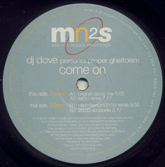 DJ Dove Presents Proper Ghettoism : Come On (12")