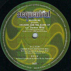 Oliver Ho : Colours For The Blind EP (12", EP)