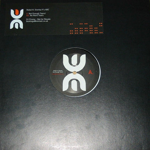 Rebel H. Stanley V's ABC : Not Enough Tears (12", Promo)