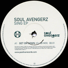 Soul Avengerz : Sing EP (Disc Two) (12", EP)