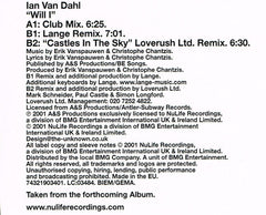 Ian Van Dahl : Will I (12", Single)