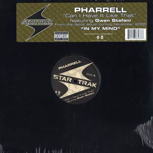 Pharrell Williams Featuring Gwen Stefani : Can I Have It Like That (12")