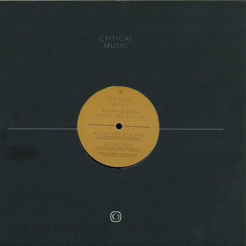 Kasra & Enei : Inside The Box EP (12", EP)