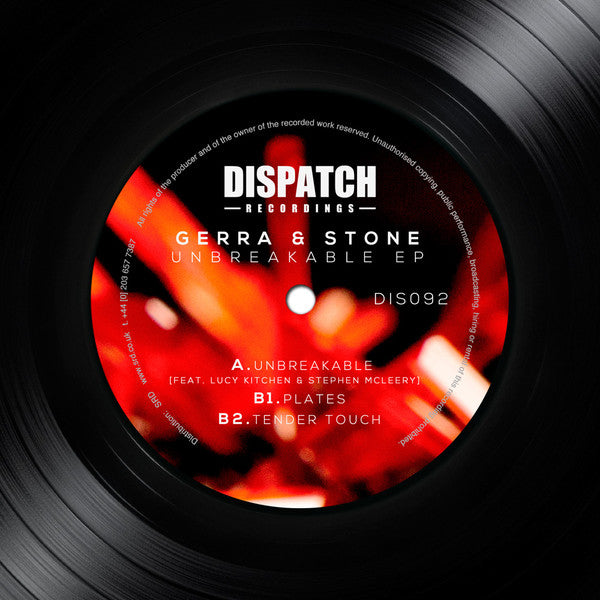 Gerra & Stone : Unbreakable EP (12")
