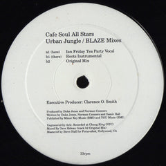 Cafe Soul All Stars : Urban Jungle (Blaze Mixes) (12")