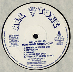 Alton Ellis : Man From Studio One (LP, Album)