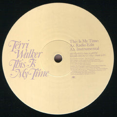 Terri Walker : This Is My Time (12", Promo)