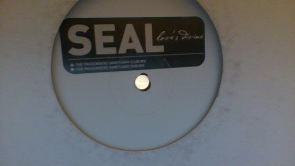Seal : Love's Divine (The Passengerz Remixes) (12", Promo)