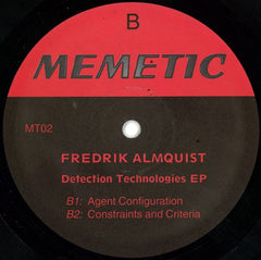 Fredrick Almquist : Detection Technologies EP (12")