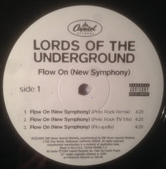 Lords Of The Underground : Flow On (New Symphony) (12", RE)