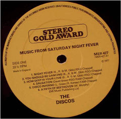 The Discos : Music From Saturday Night Fever (LP, Album)
