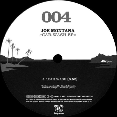 Joe Montana : Car Wash EP (12", EP)