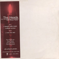 The Heads With Shaun Ryder : Don't Take My Kindness For Weakness (12", Single, Promo)