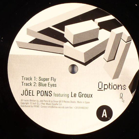 Joël Pons : Super Fly (12")