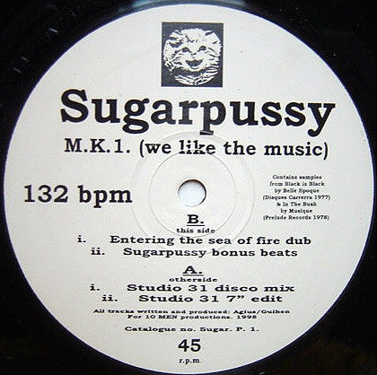Sugarpussy : M.K.1. (We Like The Music) (12")