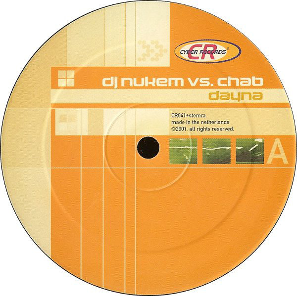DJ Nukem Vs. Chab : Dayna (12")