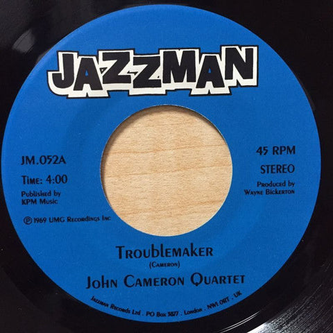 John Cameron Quartet / The Mike Westbrook Concert Band : Troublemaker / Original Peter (7")