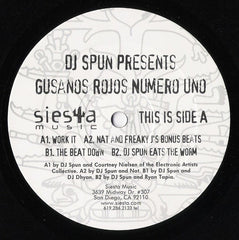 DJ Spun : Gusanos Rojos Numero Uno (12")