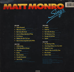 Matt Monro : Sings (2xLP, Album, Comp)