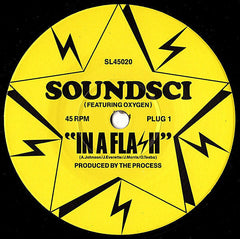Soundsci / U-George : In A Flash / Class In Session (7", Bla)