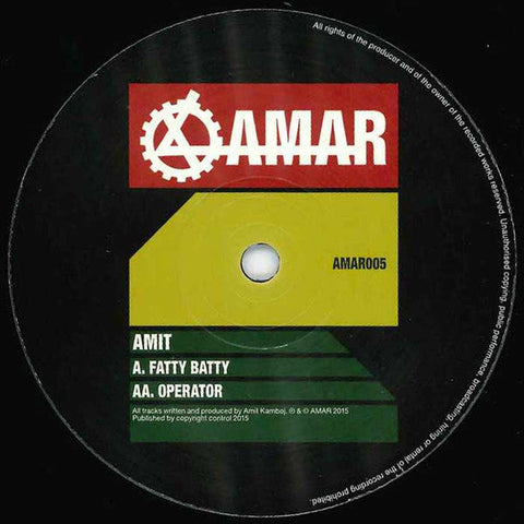 Amit : Fatty Batty / Operator (10")