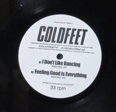 Coldfeet : I Don't Like Dancing EP (12")
