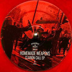 Homemade Weapons : Clarion Call EP (12", EP, Red)
